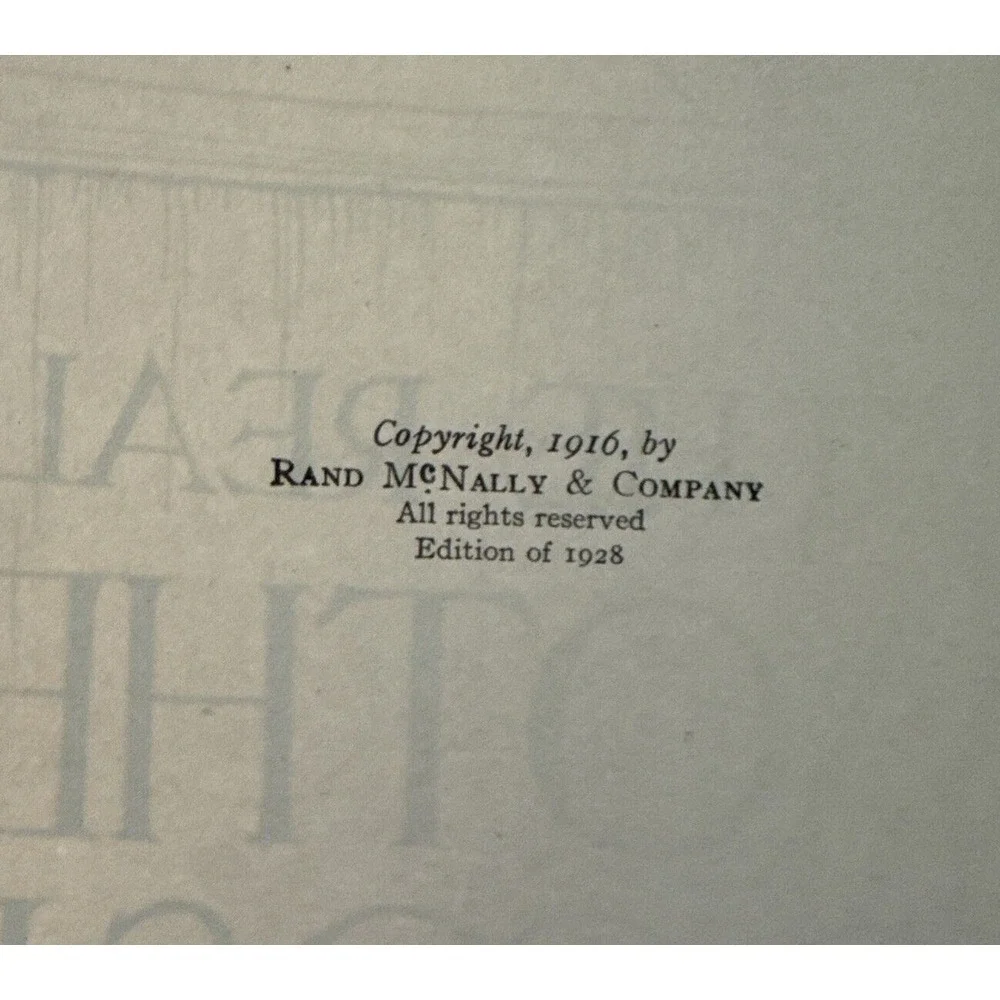 SOLDVintage 1916 The Real Mother Goose 1928  Antique Edition LARGE Hardcover - Picture 7 of 11